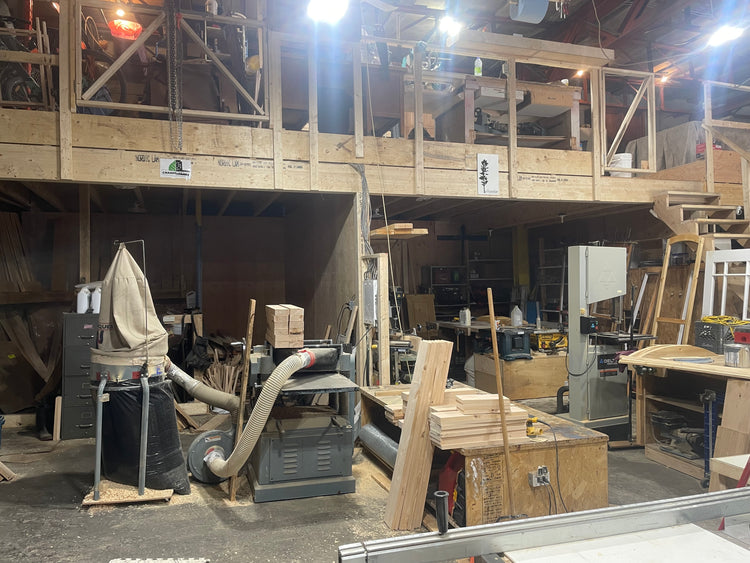 Intérieur de l'atelier