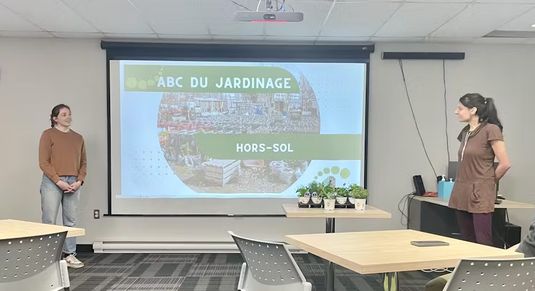 Formation de groupe - Jardinage